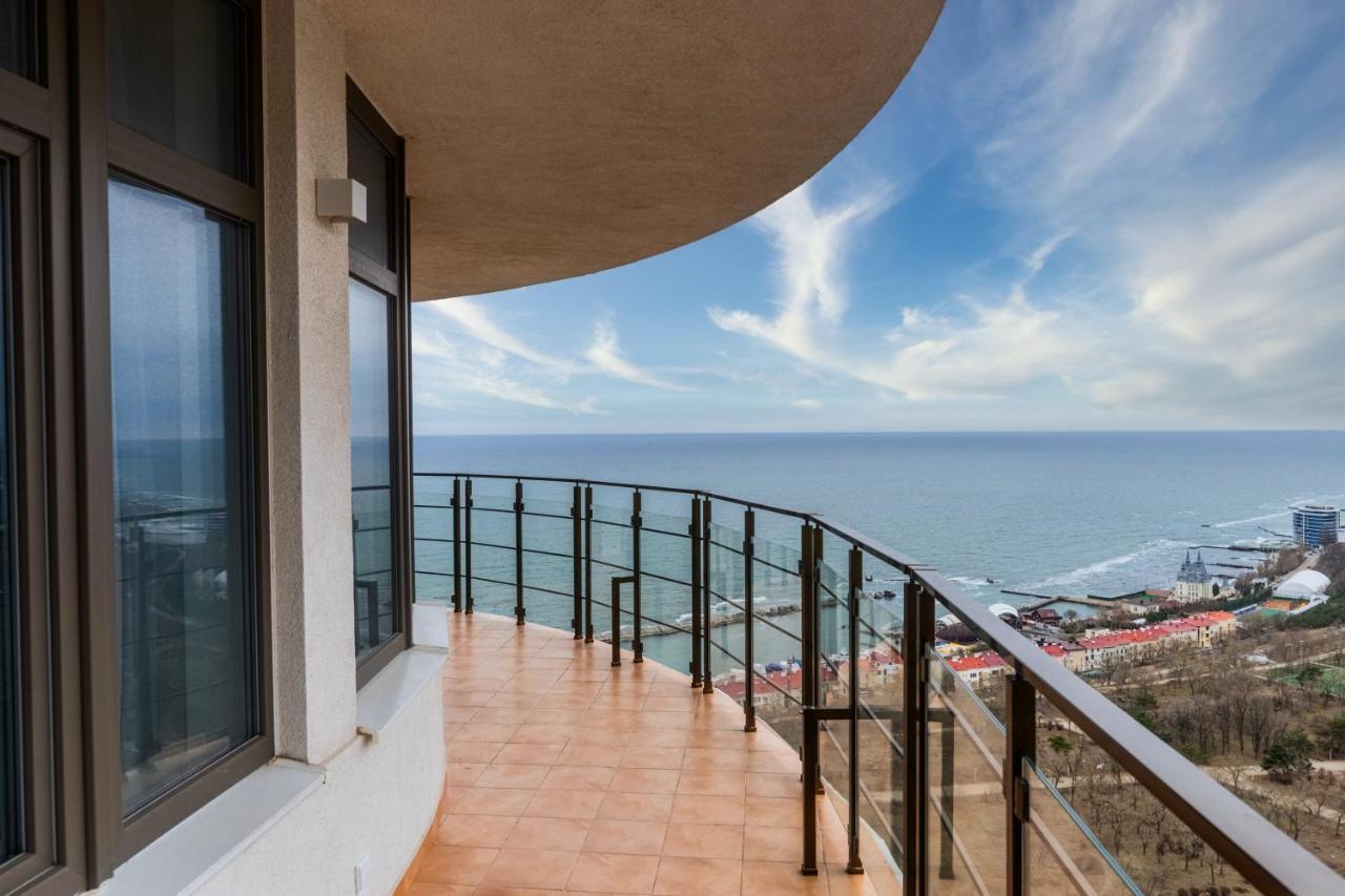 44 Pearl 1-Bedroom Panoramic Sea View Apartment Одесса Экстерьер фото